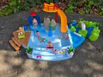 Playmobil openluchtzwembad met glijbaan, Ophalen, Gebruikt