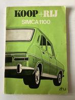 Koop + Rij Simca 1100 (ANWB), Verzenden