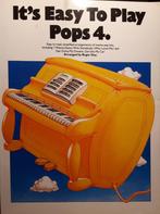 Bladmuziek piano It's easy to play pops 4., Muziek en Instrumenten, Bladmuziek, Ophalen of Verzenden, Les of Cursus, Klassiek
