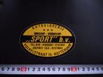 sticker auto sloperij SPORT bv rotterdam volkelstraat, Ophalen, Zo goed als nieuw, Bedrijf of Vereniging