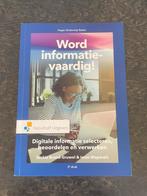 Saskia Brand-Gruwel - Word informatie-vaardig, Boeken, Ophalen of Verzenden, Zo goed als nieuw, Saskia Brand-Gruwel; Iwan Wopereis