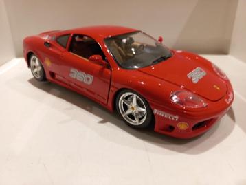 Ferrari 360 Modena 1999 Bburago modelauto 94 beschikbaar voor biedingen
