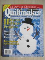 498 - Quiltmaker November/December '03 No 94, Ophalen of Verzenden, Zo goed als nieuw, Quiltmaker, Borduren en Naaien