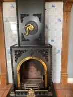 Antieke openhaard, Huis en Inrichting, Kachels, Ophalen, Zo goed als nieuw, Hout, Houtkachel