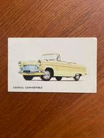 CONSUL CONVERTIBLE - ansichtkaart, Verzamelen, Ophalen of Verzenden, Voertuig