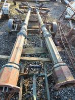 Gietijzeren lantaarnpalen, Ophalen, Gebruikt, IJzer