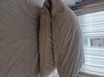 Lange sierkussen, Ophalen of Verzenden, Zo goed als nieuw, Beige, Rechthoekig