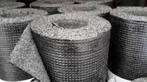 Toplaag polyester inlage 4mm 3,64 per meter lei bezand 🔥, Ophalen, Overige materialen, Zwart, Nieuw
