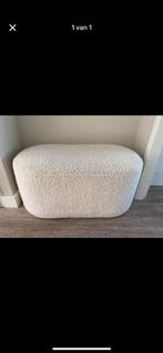 Gave grote teddy hocker/poef, Huis en Inrichting, Banken | Voetenbanken en Poefen, Ophalen, Zo goed als nieuw, 75 tot 100 cm