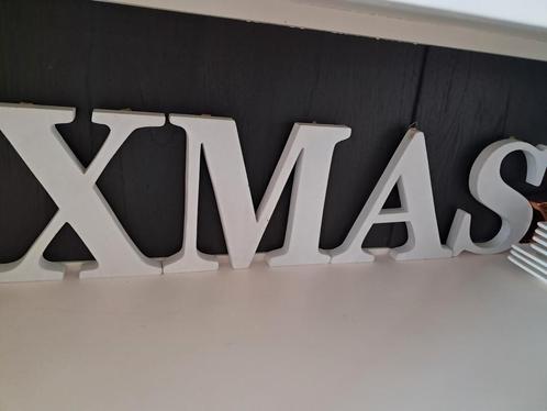 Xmas letters wit - kerstdecoratie, Huis en Inrichting, Woonaccessoires | Overige, Ophalen