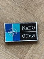 NATO Patch, Ophalen of Verzenden, Landmacht, Nederland, Embleem of Badge