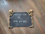 Gaaf skull school/memobord, Ophalen, Gebruikt