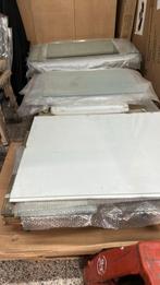 Partij glasplaten circa 120 stuks, Ophalen of Verzenden, Zo goed als nieuw, Vloertegels, 60 cm of meer