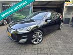 Hyundai Veloster 1.6 GDI i-Catcher | 2E EIGENAAR | 12MND GAR, Auto's, Hyundai, Voorwielaandrijving, Gebruikt, 4 cilinders, Zwart