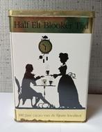 Blooker Cacao blik met nostalgische afbeeldingen, Verzamelen, Blikken, Ophalen of Verzenden, Gebruikt, Overige, Overige merken