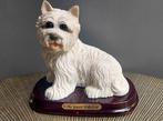 Beeld West Highland White Terriër Westie 18.5 x 11.5 cm, Ophalen of Verzenden, Zo goed als nieuw, Dier
