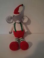 Gehaakte muis met Muts, Overige materialen, Ophalen of Verzenden, Zo goed als nieuw, Minder dan 5 flessen