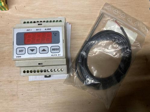 VDH ALFA 51 RTDN REGEL THERMOSTAAT -50 tot +50 incl. sensor, Hobby en Vrije tijd, Elektronica-componenten, Nieuw, Ophalen of Verzenden