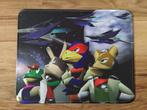 Star Fox Nintendo SNES 64 Retro Falco Slippy Peppy Muismat, Computers en Software, Muismatten, Verzenden, Zo goed als nieuw