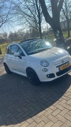Koopje!! Fiat 500 0.9 Twinair 2014 Wit 105 pk cabrio!, Auto's, Voorwielaandrijving, 31 €/maand, Wit, 24 km/l
