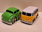 VW T1 en Kever funny-cars met frictiemotor, Kinderen en Baby's, Speelgoed | Speelgoedvoertuigen, Ophalen of Verzenden, Zo goed als nieuw