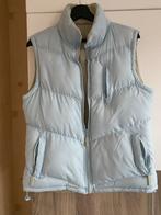 Bodywarmer Paolo Feretti Licht Blauw Beige Maat M 38, Maat 38/40 (M), Blauw, Ophalen of Verzenden, Paolo Feretti