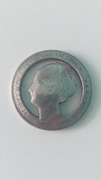 Zilveren Wilhelmina Gulden, 1 gulden, Zilver, Ophalen of Verzenden, Koningin Wilhelmina