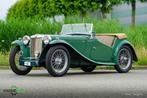 MG TC in zeer goede staat, Auto's, Oldtimers, Achterwielaandrijving, Beige, Cabriolet, Leder