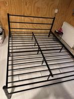 2 persoonsbed 160 x 200, Ophalen, Zwart, Tweepersoons, Zo goed als nieuw