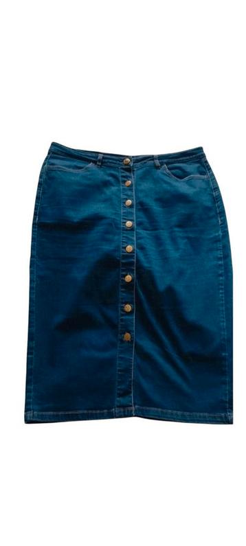 Denim stretch rok King Louie maat L  beschikbaar voor biedingen