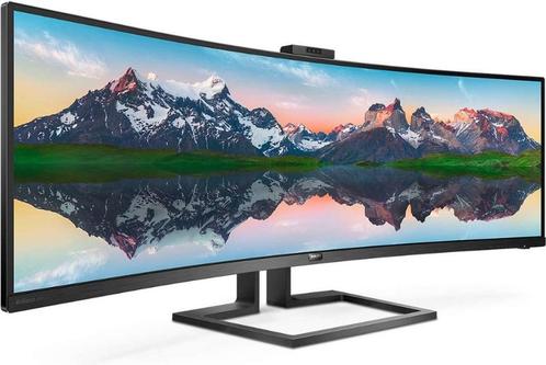 Philips 498P9Z - Ultrawide DQHD Monitor - USB-C - KVM-Switch, Computers en Software, Monitoren, Zo goed als nieuw, 61 t/m 100 Hz