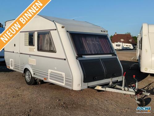 Kip Sun Line 44 S Mover Dwarsbed Zit Luifel, Caravans en Kamperen, Caravans, Bedrijf, tot en met 4, 750 - 1000 kg, Treinzit, Kip