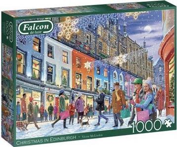 Falcon de Luxe - Christmas in Edinburgh - 1000 stukjes beschikbaar voor biedingen