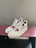 Nike jordan retro 4 metallic red maat 42, Kleding | Heren, Schoenen, Ophalen of Verzenden, Wit, Zo goed als nieuw, Sneakers of Gympen