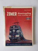 Ned. Spoorwegen / NS Zomerdienstreg. 27 mei - 29 sept. 1962, Overige typen, Gebruikt, Trein, Verzenden