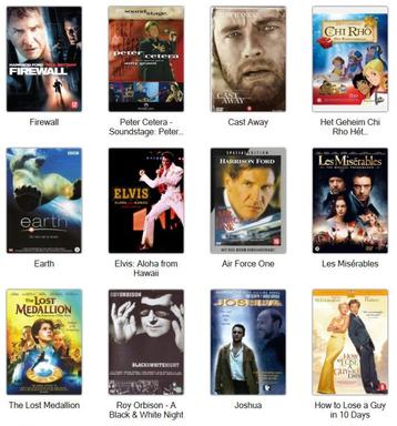 Top-selectie dvd’s & blu-rays … deel 10 beschikbaar voor biedingen
