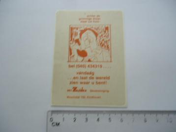 sticker oud strip Het Zuiden eindhoven gevelreiniging retro beschikbaar voor biedingen