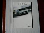 Opel Corsa o.a. GSi / Sport 1 / 2001 52 pag. Belgisch, Opel, Zo goed als nieuw, Verzenden
