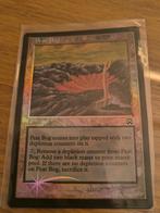 FOIL Peat Bog, NM, Mercadian Masques, Ophalen of Verzenden, Zo goed als nieuw, Losse kaart, Foil