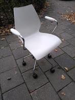Maui bureaustoel van Kartell, Huis en Inrichting, Bureaustoelen, Ophalen, Gebruikt, Wit, Bureaustoel