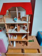 Poppenhuis met afneembare etage, Kinderen en Baby's, Speelgoed | Poppenhuizen, Gebruikt, Ophalen of Verzenden
