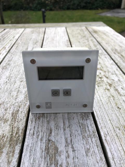 Draadloze thermostaten JK Flooring RCT-01, 2 stuks, Doe-het-zelf en Verbouw, Thermostaten, Zo goed als nieuw, Ophalen of Verzenden