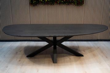 Organische eettafel massief eiken – Zelf Samen te stellen beschikbaar voor biedingen