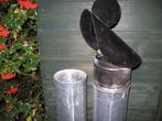 Rookgas afvoerkap (gek) 130mm, Doe-het-zelf en Verbouw, Ventilatie en Afzuiging, Ophalen, Gebruikt, Afzuiger