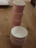 Hema ceramic roze bekers en schaaltjes, Huis en Inrichting, Keuken | Servies, Ophalen of Verzenden, Zo goed als nieuw, Overige stijlen