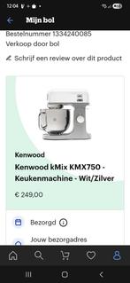 De Kenwood kMix KMX750  keukenmachine als nieuw, 4 liter of meer, Ophalen of Verzenden, Zo goed als nieuw, 3 snelheden of meer