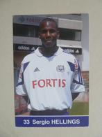 Spelerskaart. Sergio.Hellings  Anderlecht. 2003/2004, Verzamelen, Ophalen of Verzenden, Zo goed als nieuw, Buitenlandse clubs