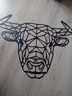 Industriële metalen stierenkop wanddecoratie, Ophalen, Nieuw