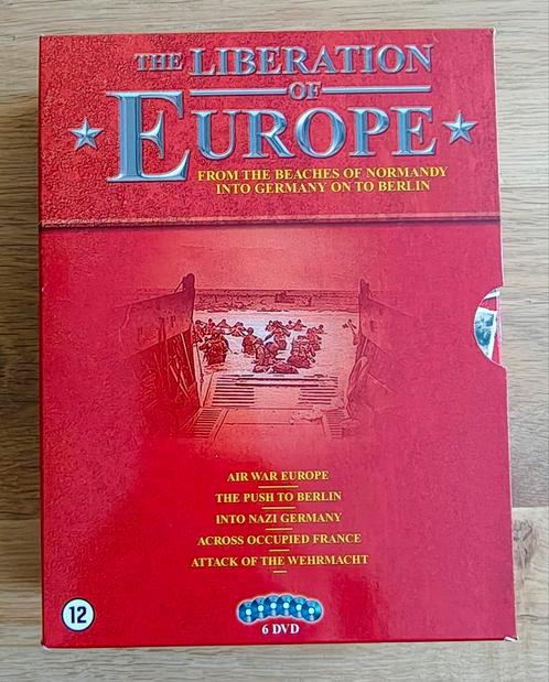 DVD box 'The liberation of Europe', Cd's en Dvd's, Dvd's | Documentaire en Educatief, Zo goed als nieuw, Oorlog of Misdaad, Boxset