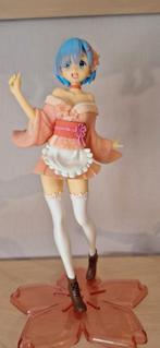 Anime manga Rem re:zero maid figure, Ophalen of Verzenden, Zo goed als nieuw, Pop